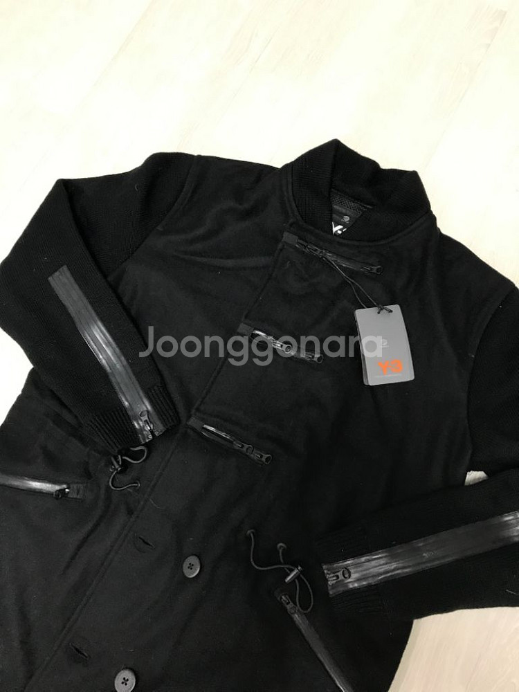 Y-3 요지 야마모토 코트 새상품 XL--5