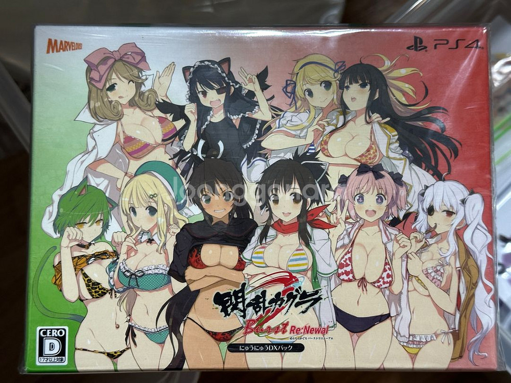 ps4 일본판 섬란카구라 한정판 새제품 팝니다--1