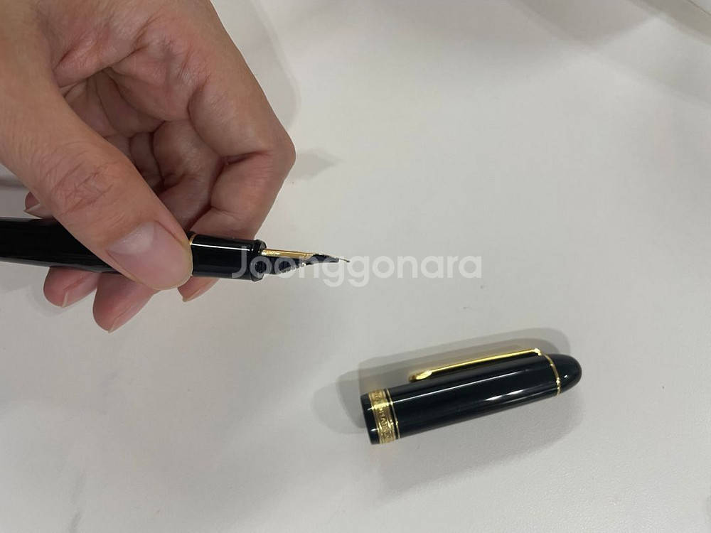 플래티넘 센츄리 만년필 블랙 sf닙--3