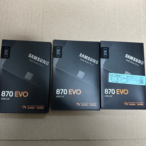 삼성 SSD 870 EVO 2TB 미개봉