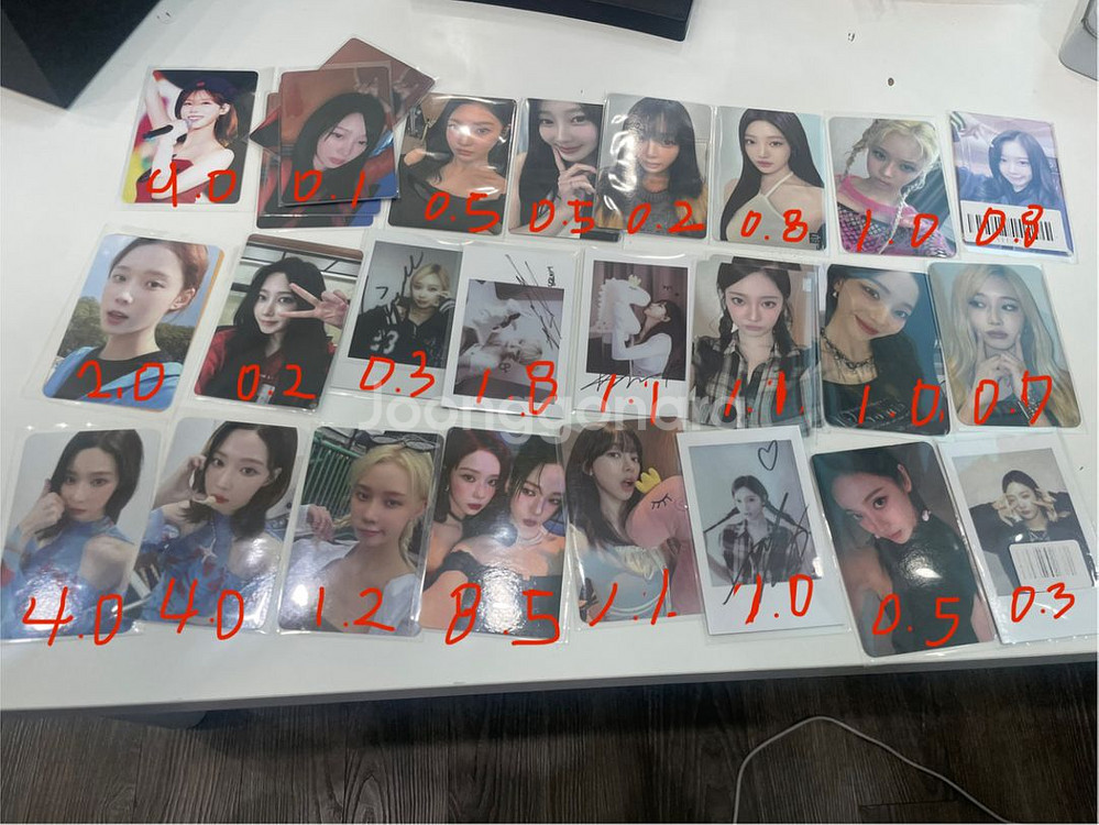 에스파 포토카드 판매 포카 특전 미공포--1