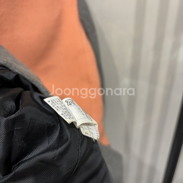 (90) SJSJ 여성 한섬 캐주얼 배색 캐시미어 코트--3