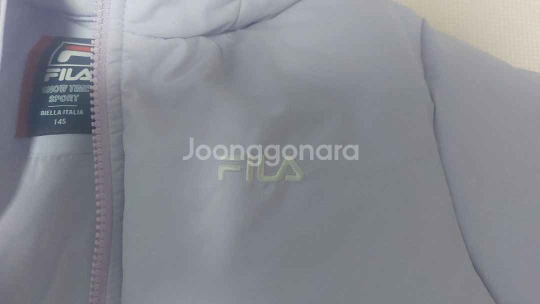 FILA 흴라키즈 점퍼 패딩 여아--2