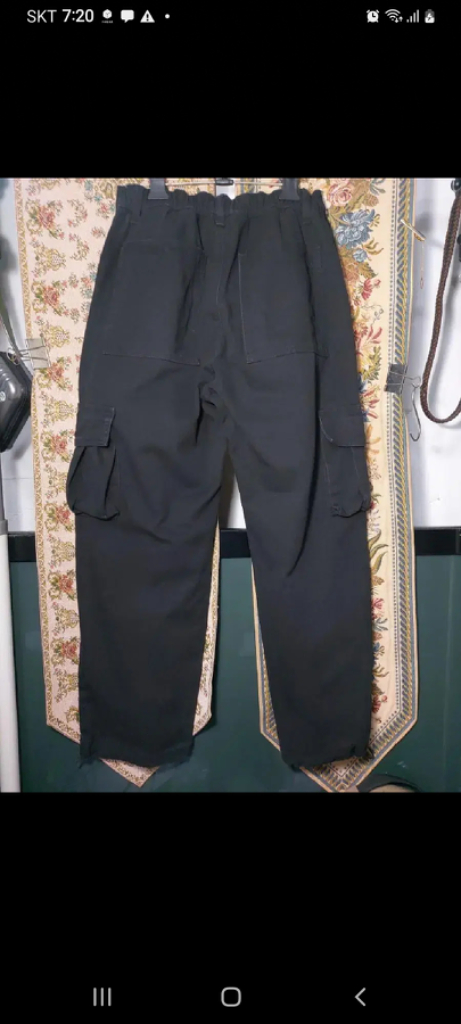 32 제멋 레귤러핏 조거팬츠 카고 밴드 바지 이미지