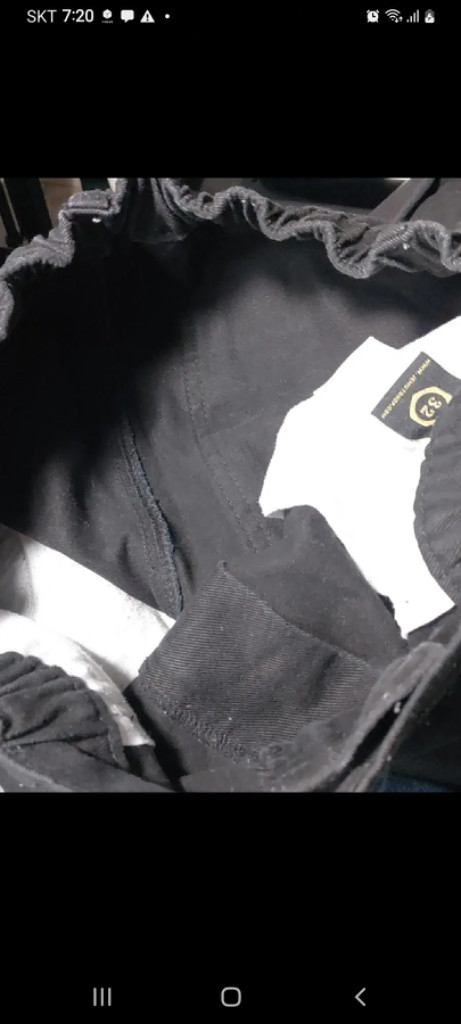 32 제멋 레귤러핏 조거팬츠 카고 밴드 바지 이미지