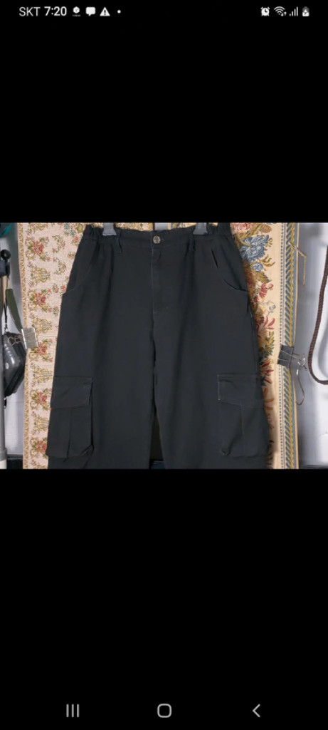 32 제멋 레귤러핏 조거팬츠 카고 밴드 바지 이미지