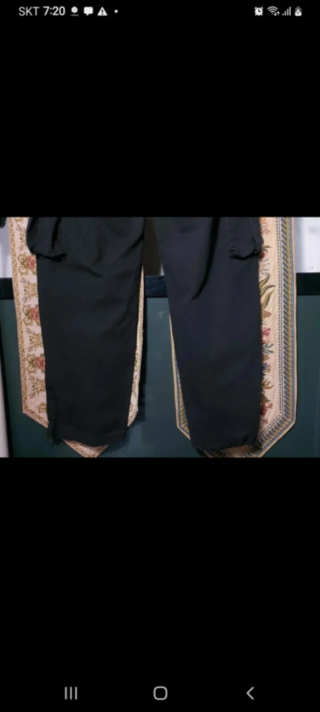 32 제멋 레귤러핏 조거팬츠 카고 밴드 바지 이미지