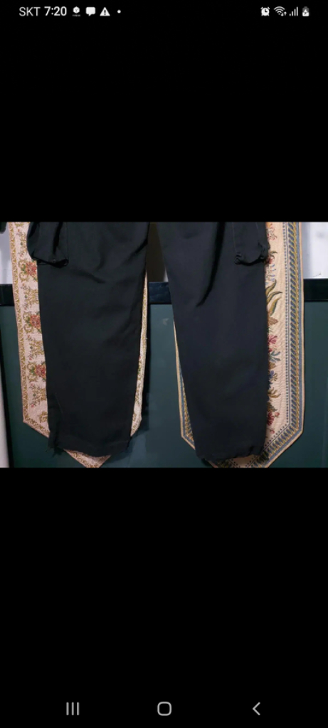 32 제멋 레귤러핏 조거팬츠 카고 밴드 바지 이미지