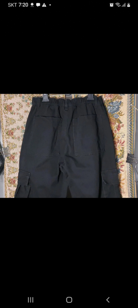 32 제멋 레귤러핏 조거팬츠 카고 밴드 바지 이미지