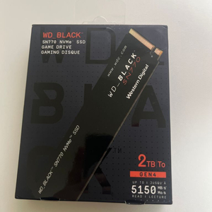 WD BLACK SN770 2TB NVMe SSD