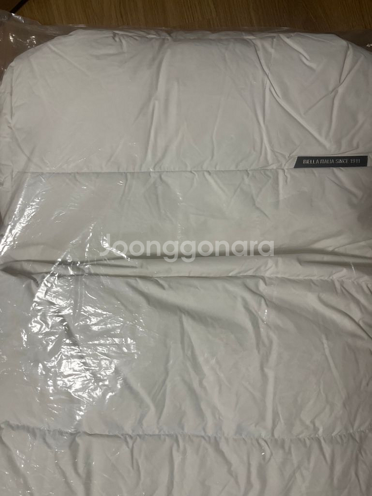 네고가능 새상품 필라 흰색 롱패딩 105 사이즈--1