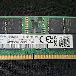 삼성 DDR5 5600 16g