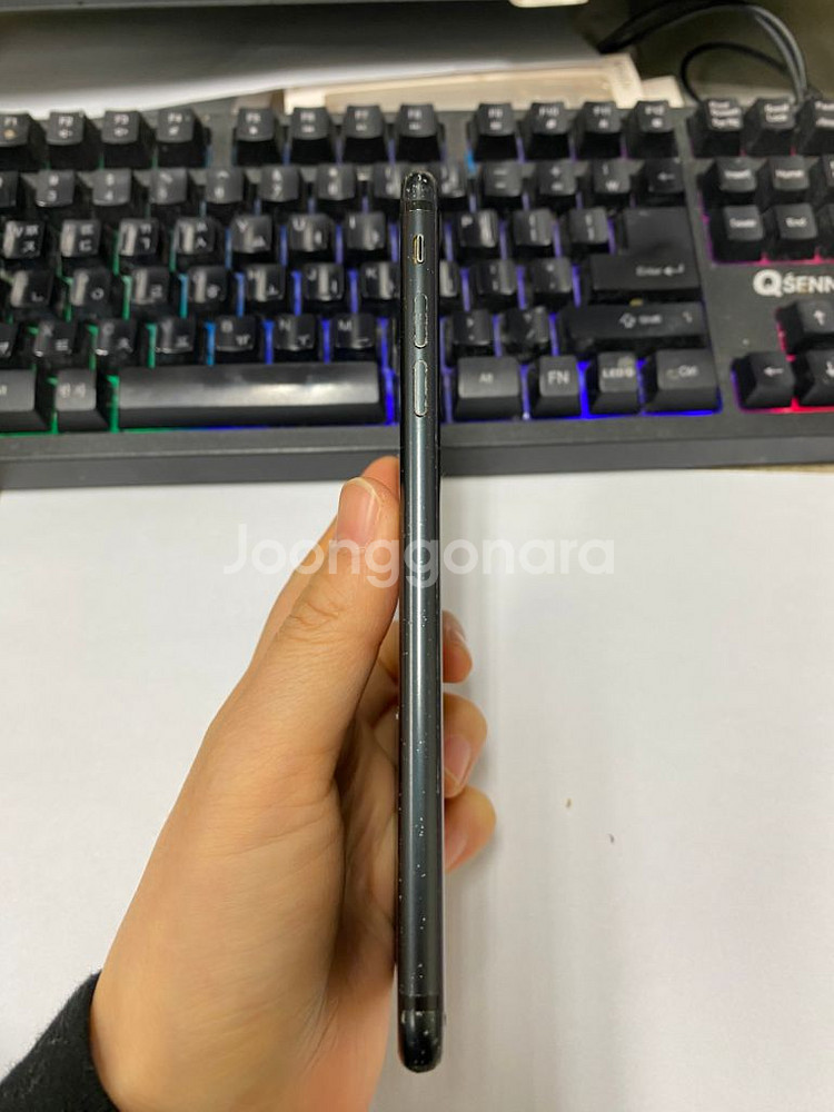 아이폰7플러스 매트블랙 32GB 무잔상--4