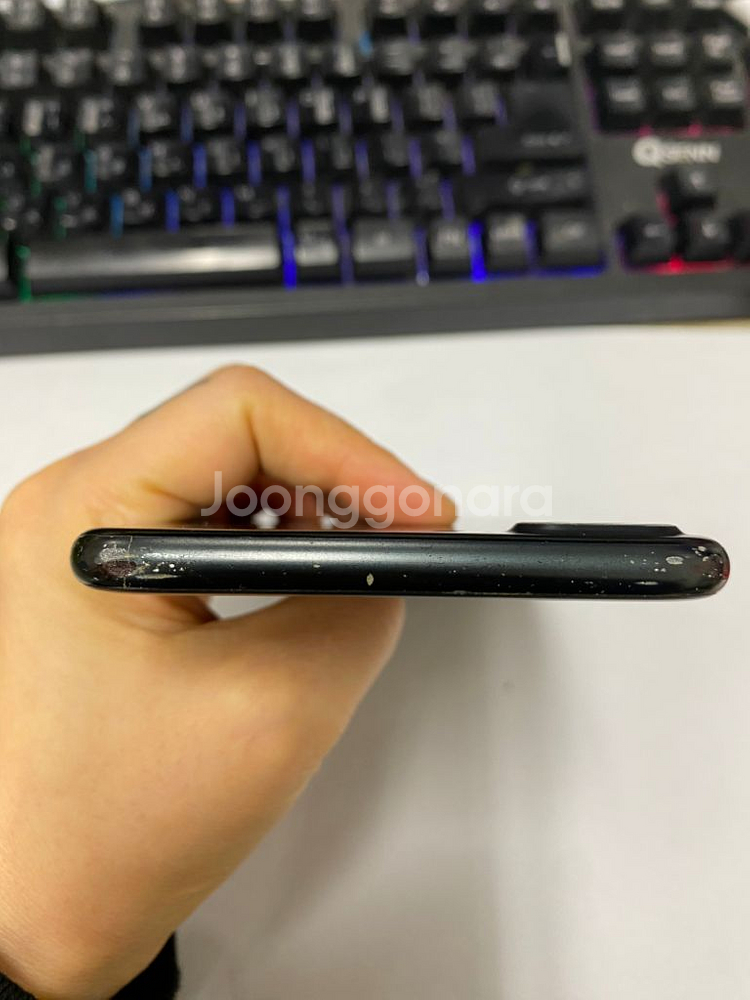 아이폰7플러스 매트블랙 32GB 무잔상--3