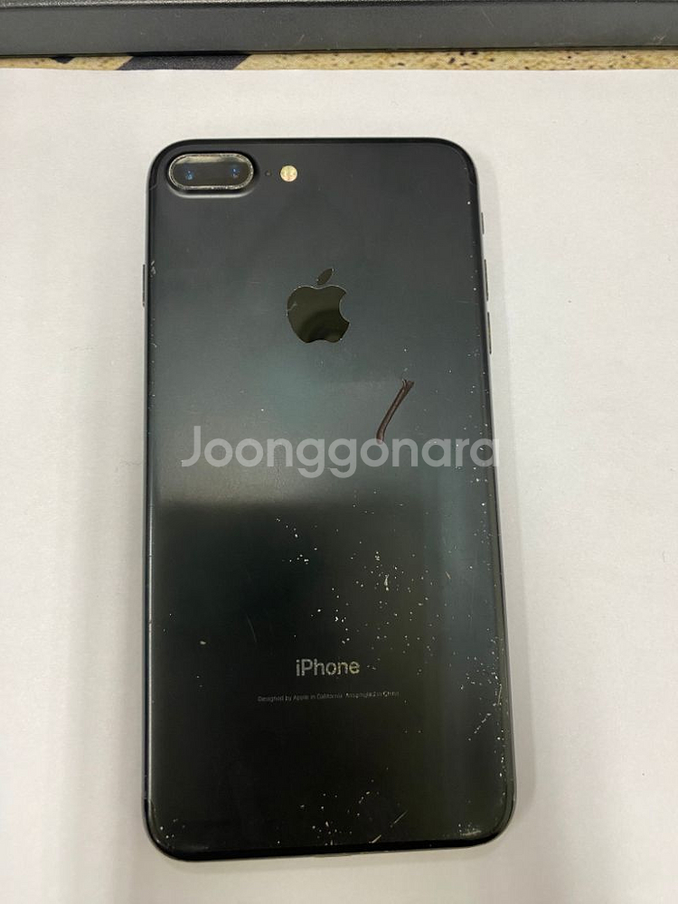 아이폰7플러스 매트블랙 32GB 무잔상--1
