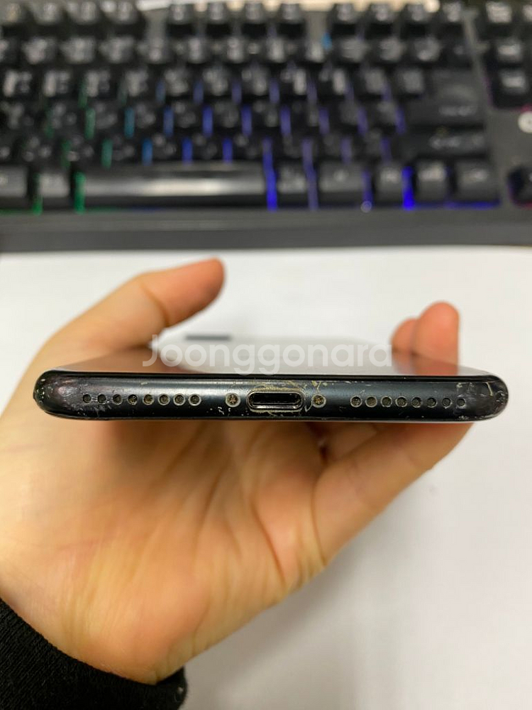 아이폰7플러스 매트블랙 32GB 무잔상--6