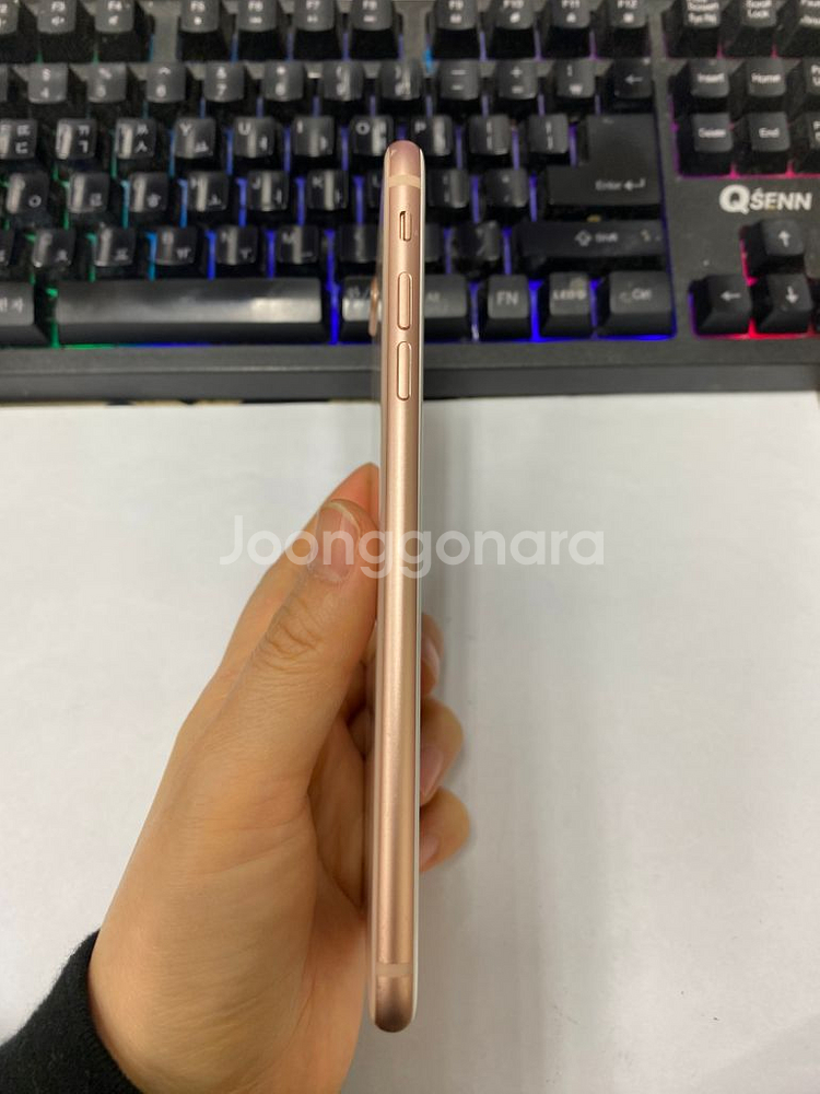 아이폰8플러스 로즈골드 64GB 무잔상 인스타--5
