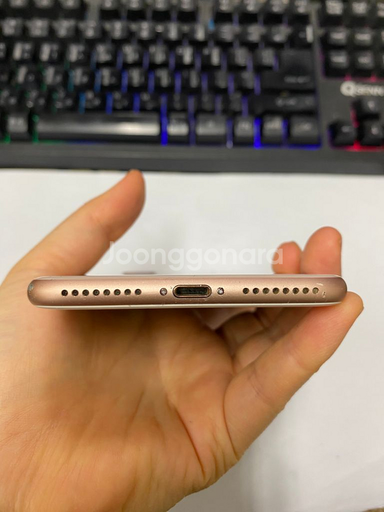 아이폰8플러스 로즈골드 64GB 무잔상 인스타--7