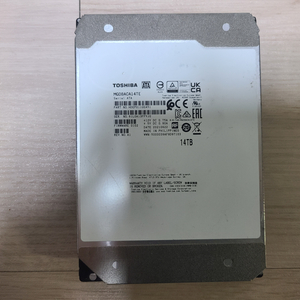 도시바 14Tb 3.5인치 HDD 중고