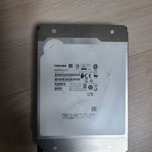 도시바 중고 3.5인치 12Tb HDD