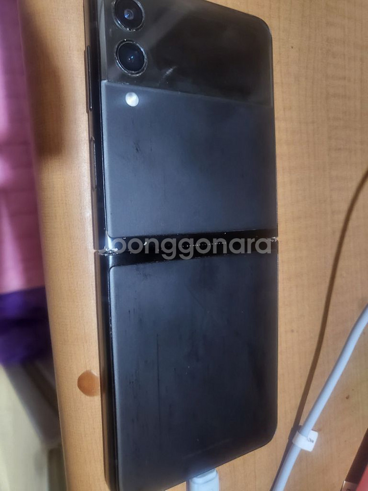 z플립3 256G 블랙 kt 10만원 팝니다--1