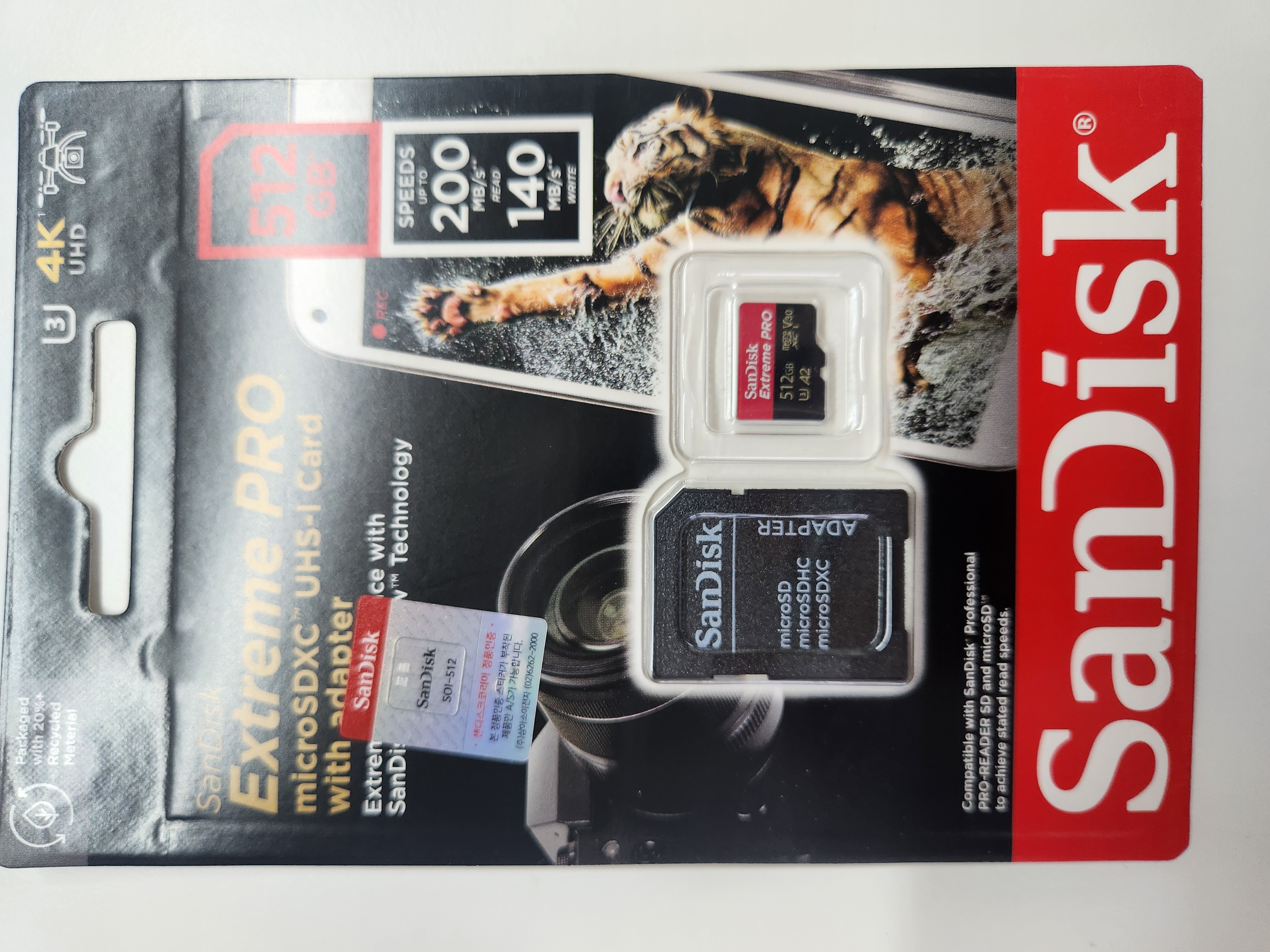 Sandisk ExtremePRO512GBmicroSD