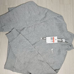 나이키 피닉스 반짚업 그레이 L사이즈