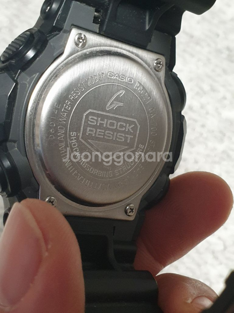 지샥 G-shock GA-700-1BDR--2