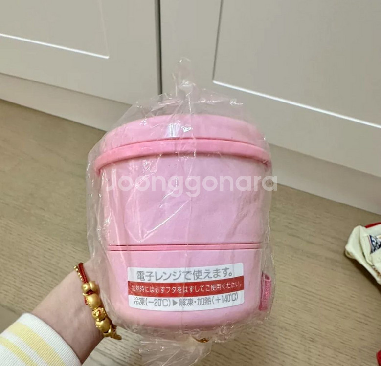 고전 키티 앤젤 천사 도시락 보관 수납 정리--1