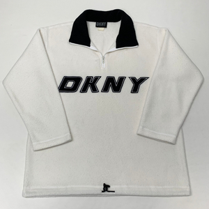 DKNY 도나카란뉴욕 90s 미제 하프집업 후리스