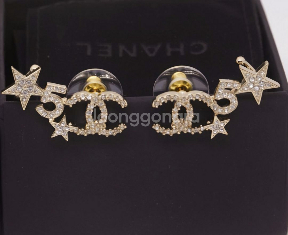 마지막가격 @정품 샤넬 별 귀걸이 이어링@--1