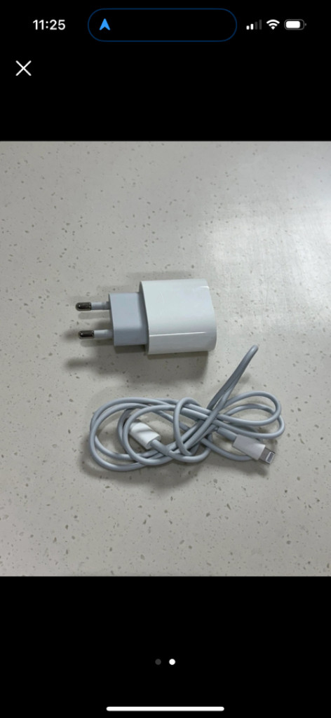 애플 정품 충전기(어댑터+케이블)--1