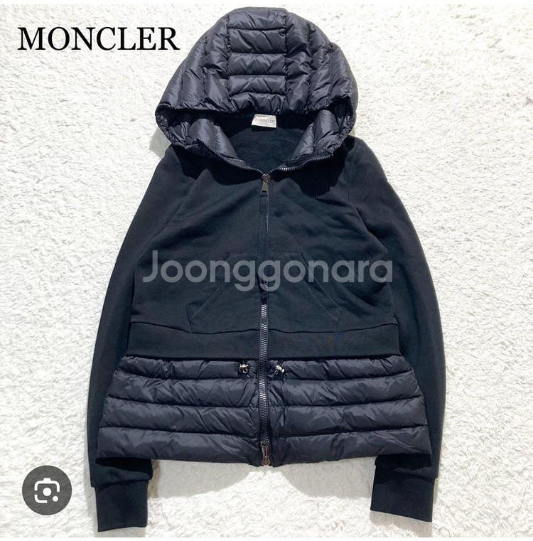 새상품 몽클레어 패딩 후드 집업 M--4