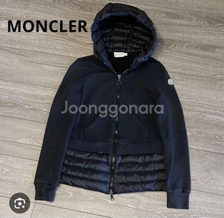 새상품 몽클레어 패딩 후드 집업 M--2