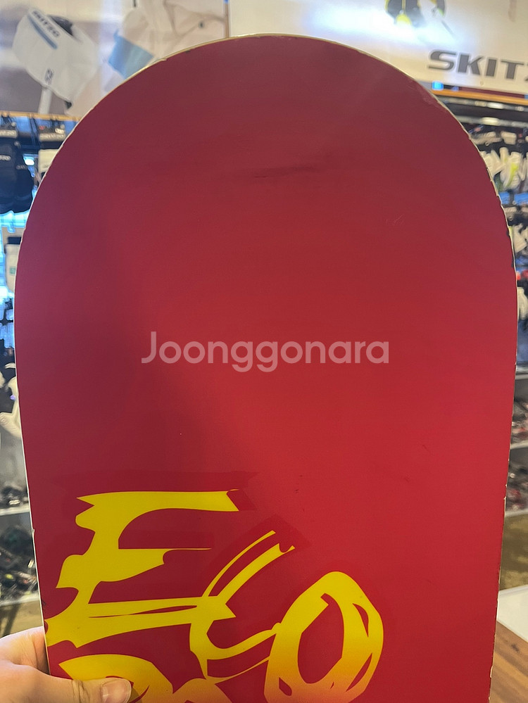 분홍색 스노우보드 데크 판매합니다!--1