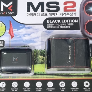 마이캐디 골프거리측정기 MS2 블랙에디션