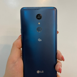 무잔상)LG Q9 64GB 블루/H223