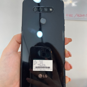 무잔상)LG Q51 32 블랙/H341