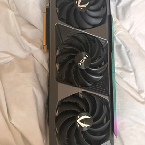 조텍 zotac 3080ti 검은 호랑이