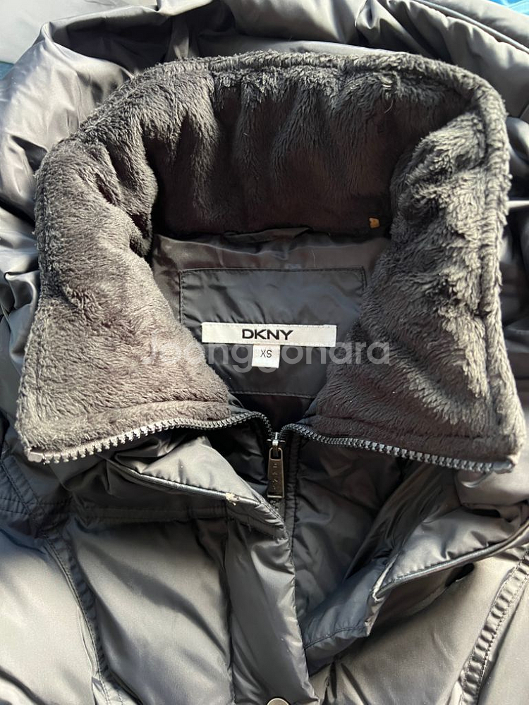 DKNY 도나카렌뉴욕 다운 코트 사이즈55--4