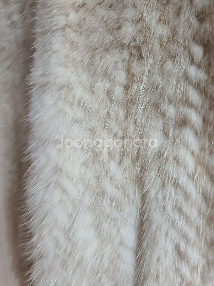 ELLE엘르 정품 천연밍크 롱머플러 판매합니다(S급)--2