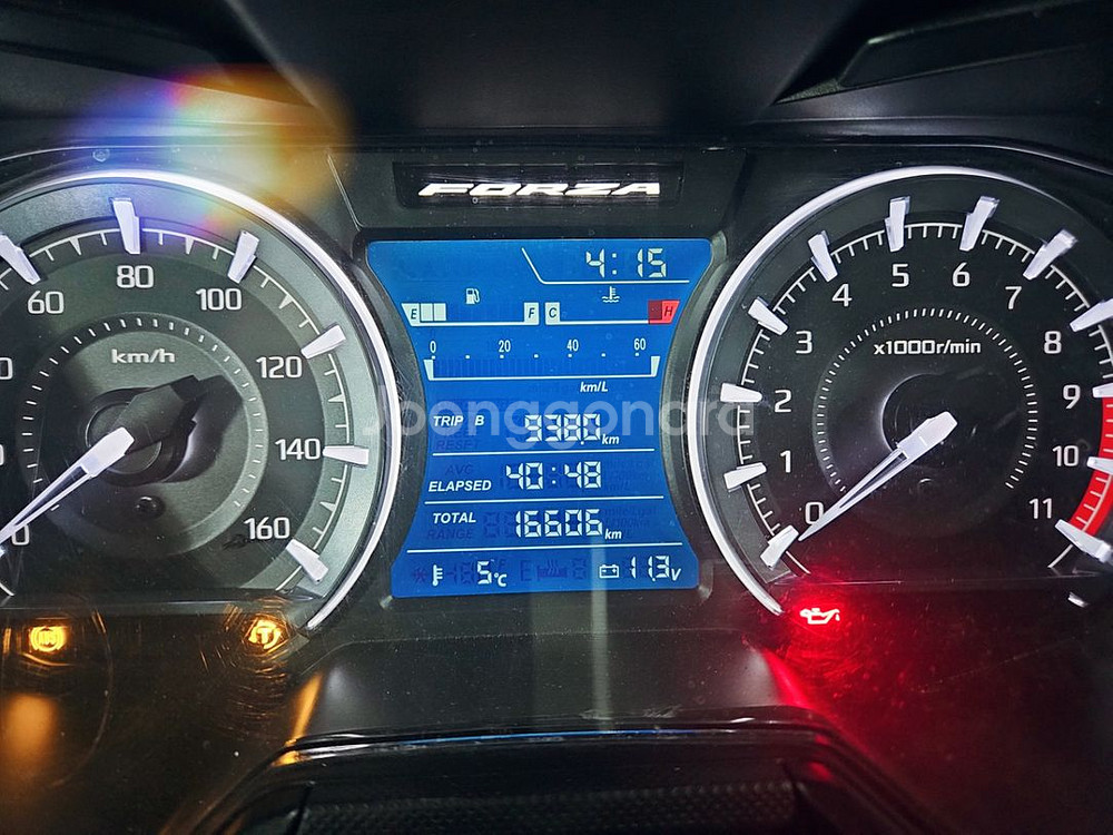 포르자350CC/23년식/16606KM/2채널블랙박스/--6
