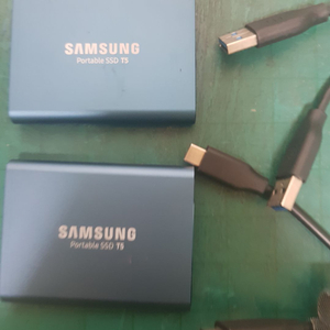 [강서구] 삼성 외장 SSD T5 500G 2개 일괄