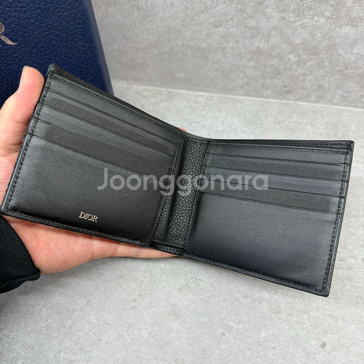 디올 오블리크 새들 반지갑--1