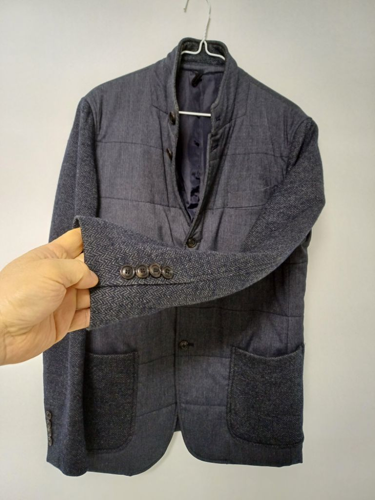 남성 커스텀멜로우 간절기.겨울 패딩자켓(슬림100)--4