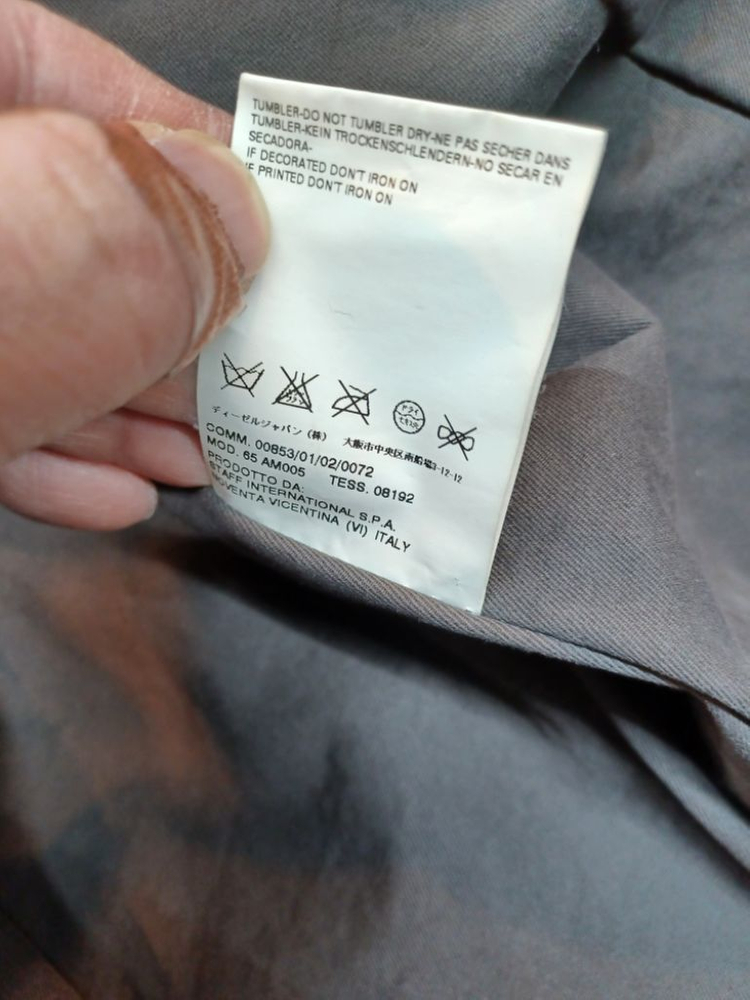 디젤 데님 갤러리 투웨이 퍼 가죽 니트 봄버자켓 38--4