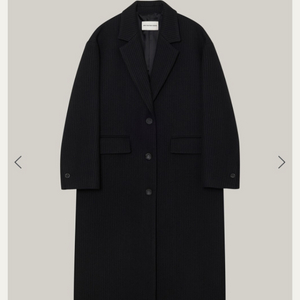 Cocoon Silhouette Long Coat