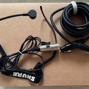 Shure WH20 + XLR 케이블