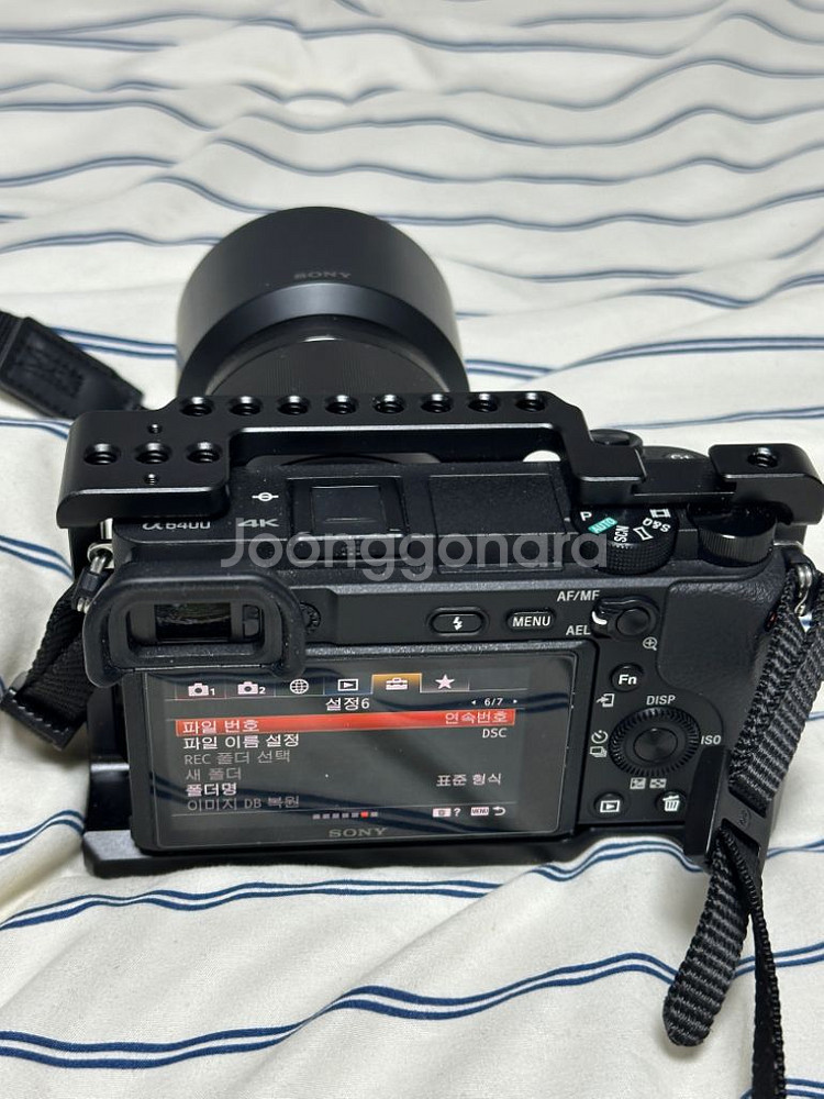 소니a6400+sel50mf1.8 여친렌즈--2