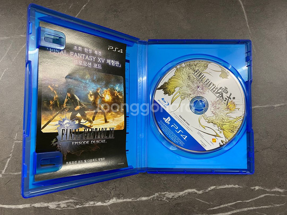PS4 게임 파이날판타지 영식 판매합니다.--2